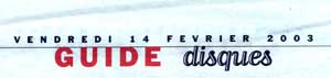 Guide Disques