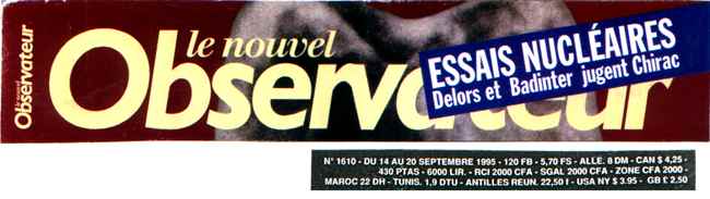 [Le Nouvel Observateur n&deg;1610]